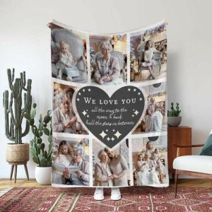 Blankets |   Personalized 8 Photos Collage Blanket Gift Blankets Blankets