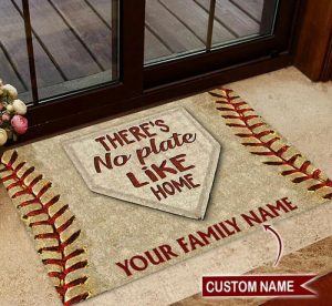 Blankets |   Personalized Baseball Floor Mat Warm Home Decor Blankets Blankets