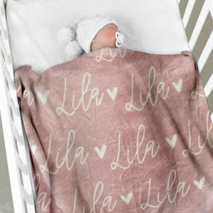 Blankets |   Personalized Blanket With Name For Adorable Baby Blankets Blankets