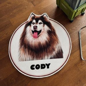 Blankets |   Personalized Custom Photo Floor Mat Cute Gift For Pet Lovers Blankets Blankets