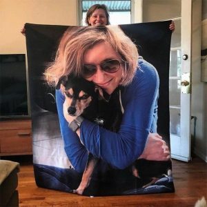 Blankets |   Personalized Dog Portrait Throw Blanket Blankets Blankets