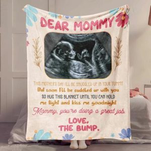 Blankets |   Personalized Name And Picture Blanket Warm Gift For Pregnant Mommy Blankets Blankets