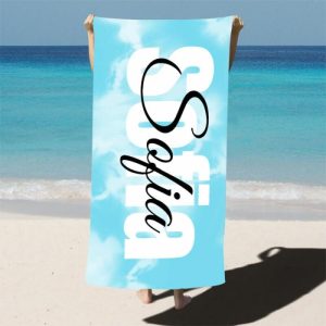 Blankets |   Personalized Name Bath Towel Beautiful And Elegant Gift For Friends Blankets Blankets