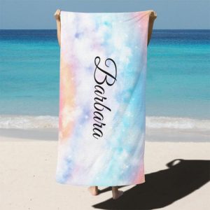 Blankets |   Personalized Name Bath Towel Beautiful Birthday Gift Blankets Blankets