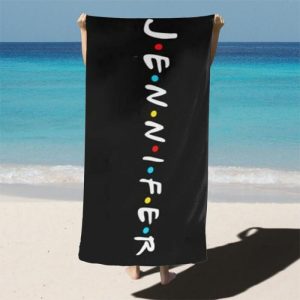 Blankets |   Personalized Name Beach Bath Towel Cool Gift For Birthday Blankets Blankets