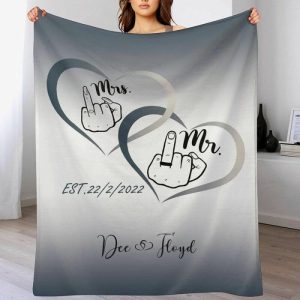 Blankets |   Personalized Name Blanket Interesting Design Gift For Valentine’s Day Blankets Blankets