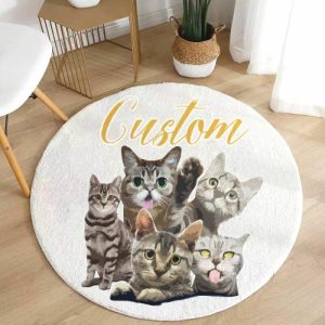 Blankets |   Personalized Pet Photo Floor Mats Warm Home Decoration Blankets Blankets