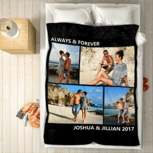 Blankets |   Personalized Photo Coral Fleece Blanket For Family With Engraving Blankets Blankets