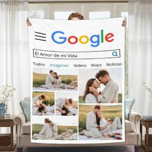 Blankets |   Personalized Picture And Engravable Blanket With Search Pattern Amazing Gift For Couples Blankets Blankets