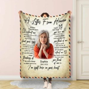 Blankets |   Personalized Picture Blanket Unique Gift For Family "I Know How Much You Love Me" Blankets Blankets