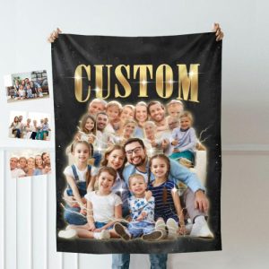 Blankets |   Personalized Picture Blanket Warm Present For Family Blankets Blankets