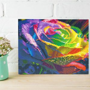 Frames |   Beautiful Rose Diamond Painting Wonderful Gift For Your Love Frames Frames