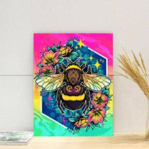 Frames |   Big Bee Diamond Painting Creative Gift For Family Frames Frames