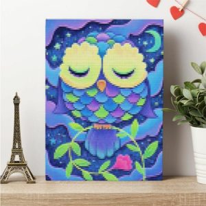 Frames |   Lovely Owl Diamond Painting Cute Gift For Children Frames Frames