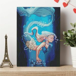 Frames |   Mermaid Diamond Painting Special Gift For Kids Frames Frames