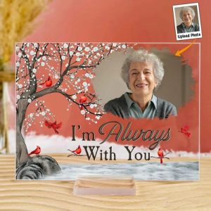 Frames |   Personalized Acrylic Photo Plaque I’M Always With You Remembrance Gift For Parents Frames Frames