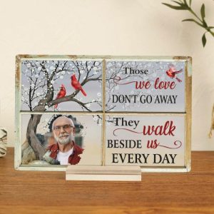 Frames |   Personalized Acrylic Photo Plaque Those We Love Don’T Go Away Memorial Gift For Family Frames Frames