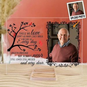 Frames |   Personalized Acrylic Photo Plaque Those We Love Don’T Go Away Memorial Gift For Parents Frames Frames