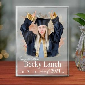 Frames |   Personalized Acrylic Plaque Custom Picture Design Perfect Graduation Gift For Children Frames Frames