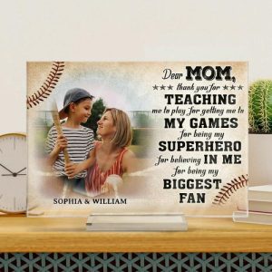 Frames |   Personalized Acrylic Plaque Thank You For Being My Biggest Fan Creative Gift For Mother’s Day Frames Frames