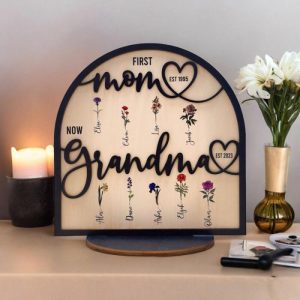 Frames |   Personalized Name Frame Puzzle Shaped Unique Gift For Mother’s Day Frames Frames