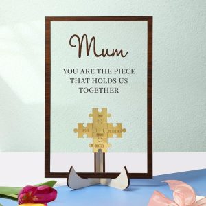 Frames |   Personalized Name Puzzle Acrylic Photo Frame Warm Mother’s Day Gift Frames Frames