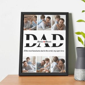 Frames |   Personalized Photo Frame Warming Father’s Day Gift Frames Frames