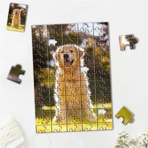 Frames |   Personalized Photo Puzzle Cute Gift For Pet Lover Frames Frames