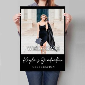 Frames |   Personalized Picture Canvas Wall Art Best Graduation Present Frames Frames