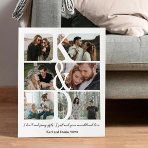 Frames |   Personalized Picture Canvas Wall Art Interesting Present For Your Love Frames Frames