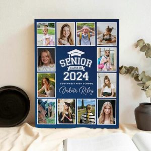 Frames |   Personalized Picture Canvas Wall Art Perfect Present For Graduation Frames Frames