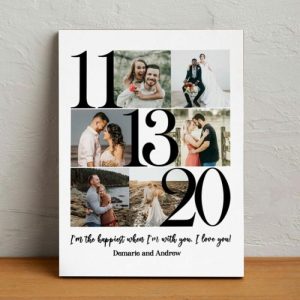 Frames |   Personalized Picture Canvas Wall Art Wonderful Gift For Family Frames Frames