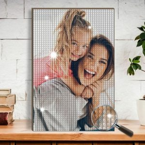 Frames |   Personalized Picture Diamond Painting Best Gift For Mother’s Day Frames Frames