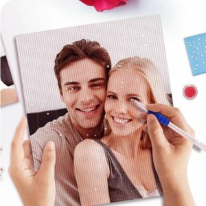 Frames |   Personalized Picture Diamond Painting Romantic Gift For Couples Frames Frames