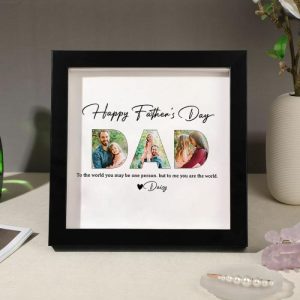 Frames |   Personalized Picture Frame Best Father’s Day Gift "You May Be One Person" Frames Frames