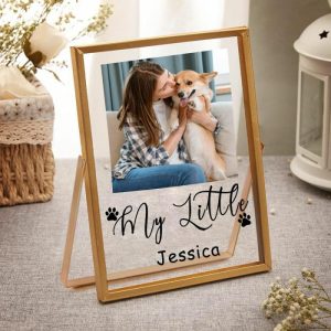 Frames |   Personalized Picture Frame Best Gift For Pet Lover "My Little" Frames Frames