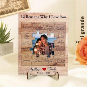 Frames |   Personalized Picture Frame Best Present For Your Love "12 Reasons Why I Love You" Frames Frames