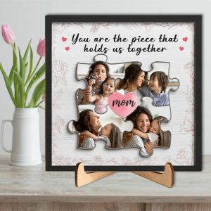 Frames |   Personalized Picture Frame You Are The Piece That Holds Us Together With Custom Photos Great Gift For Mother’s Day Frames Frames