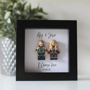 Frames |   Personalized Superhero Frame Custom "I Choose Love" Frames black