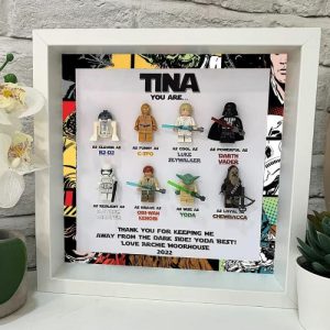 Frames |   Personalized Superhero Frames Custom Characters And Lettering For Best Dad Ever Frames black