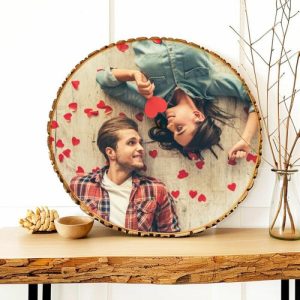 Frames |   Personalized Wooden Photo Frame With Custom Text Added For Couples Frames Frames