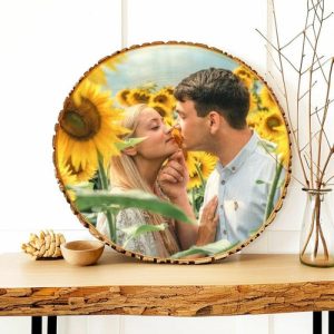 Frames |   Personalized Wooden Photo Frame With Name And Photo Added For Couple Frames Frames