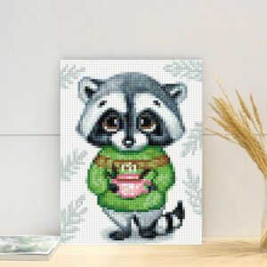 Frames |   Raccoon Diamond Painting Cute Gift For Kids Frames Frames