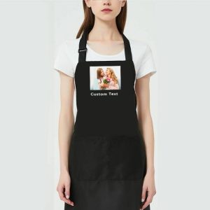 Kitchen |   Custom Picture And Message Apron Interesting Gift For Family Home & Living Kitchen