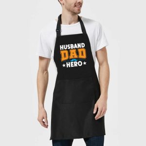 Kitchen |   Funny Apron With Blue Beard Pattern For Dad Home & Living Kitchen