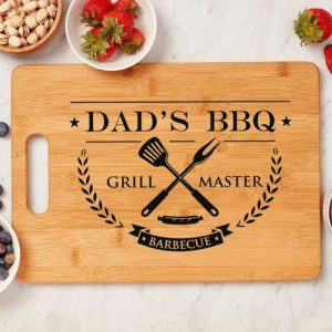 Kitchen |   Personalized Engravable Square Charcuterie Board With Sausage Pattern Precious Gift For Friends Home & Living Kitchen