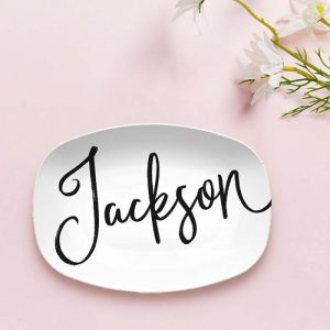 Kitchen |   Personalized Name Plate Simple Valentine’s Gift Home & Living Kitchen