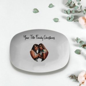 Kitchen |   Personalized Text And Photo Plate For Best Friend Home & Living Kitchen