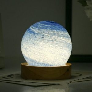 Lamps |   3D Carved Ball Night Light Mystery Gift For Friend Home & Living Lamps