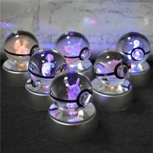 Lamps |   3D Crystal Ball Night Light Cute Animals Pattern Best Gift For Your Love Home & Living Lamps